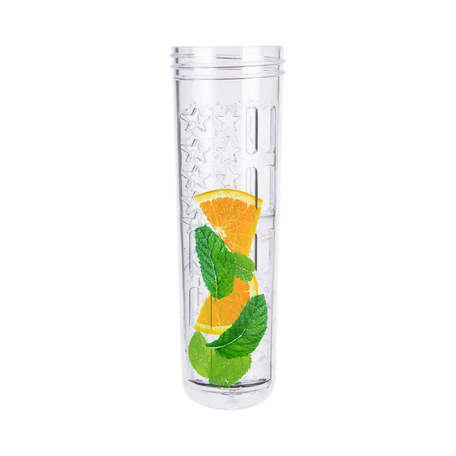 OUTLET Láhev na vodu 0,6L MOMO WAY šedá | nápad na dárek | Bez BPA | Tritan
