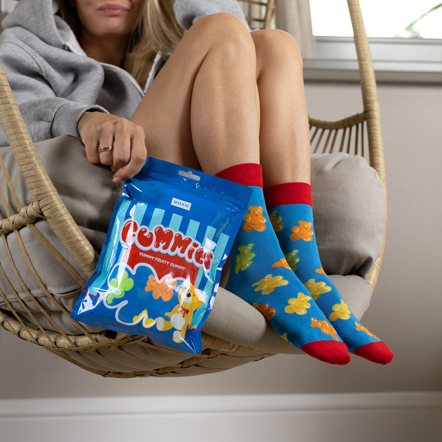 Pánské dámské ponožky Soxo želé - 2 páry