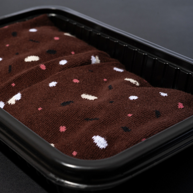 SOXO pánské ponožky, černý pudink