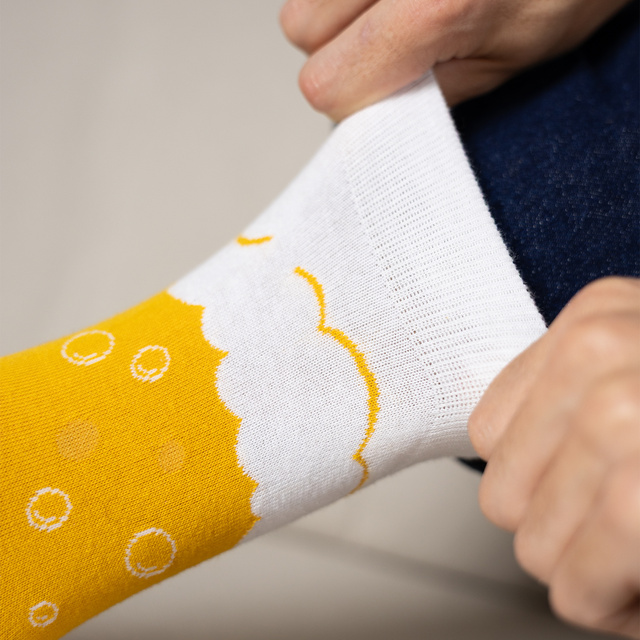 Sada pánských ponožek SOXO v půllitru s podtácky