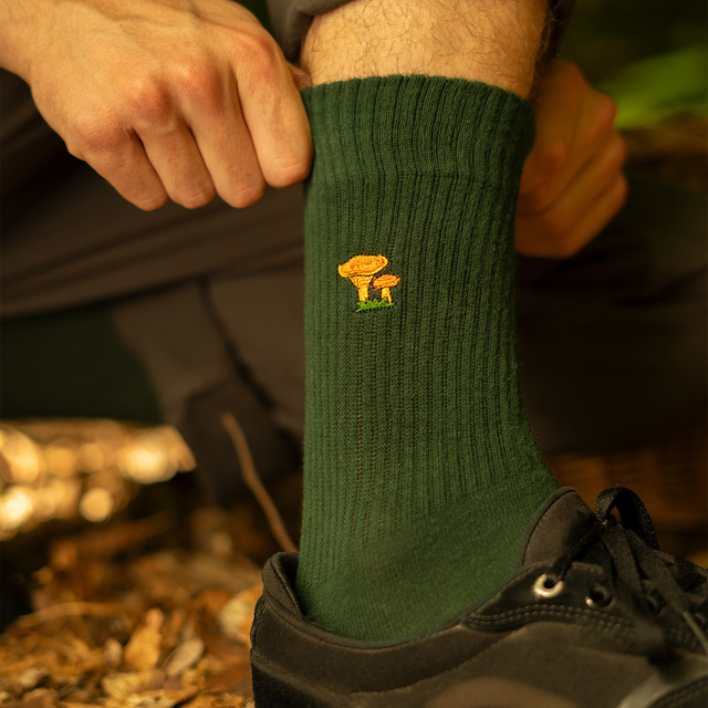 Sada 4x Pánské ponožky SOXO houby v balení prémiová edice