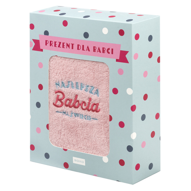 Osuška Soxo Best Babička v dárkovém balení | perfektní dárek k Vánocům