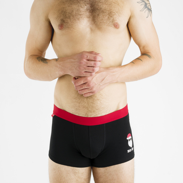 Soxo pánská dárková sada | 2x vánoční ponožky | 2x vánoční boxerky | dárek na Mikuláše | pro něj | Legrační set