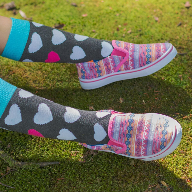 OUTLET Barevné dětské tenisky SOXO se vzorky | perfektní obuv do školy