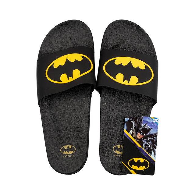 Prémiové dámské pánské plážové pantofle SOXO BATMAN | Ideální pro letní dovolenou a koupaliště | Guma
