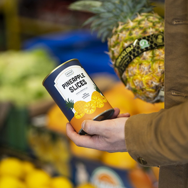 Ponožky Dámské | Pánské SOXO ananasová konzerva