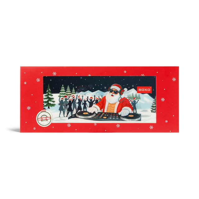 Ponožky Neposlušný Santa DJ 3-pack