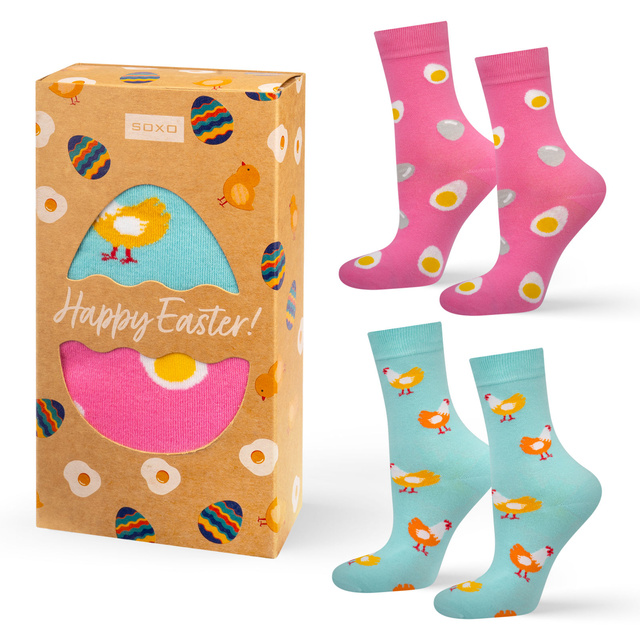 Dámské ponožky Soxo vajíčko v balení - 2 páry
