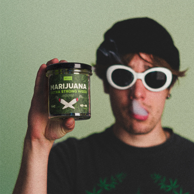 Veselé zelené pánské ponožky SOXO ve sklenici směšné bavlněné