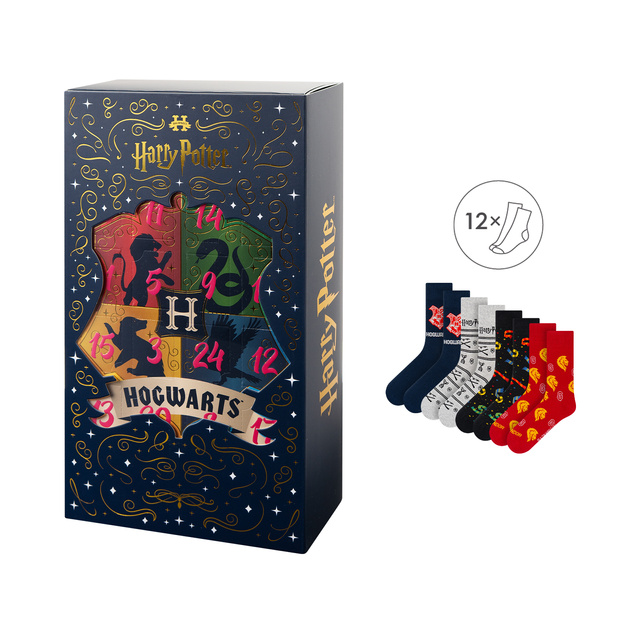 Dárková sada s Ponožkami Harry Potter 12-pack