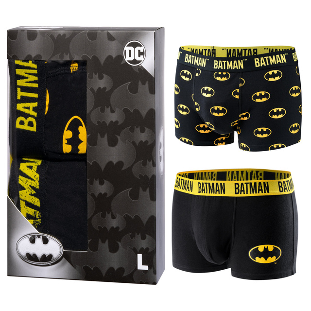 Sada 2x Pánské boxerky Batman perfektní tip na vánoční dárek