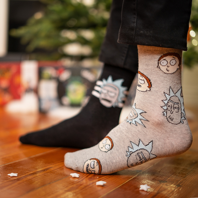 Adventní kalendář s Ponožkami Rick and Morty 6-pack