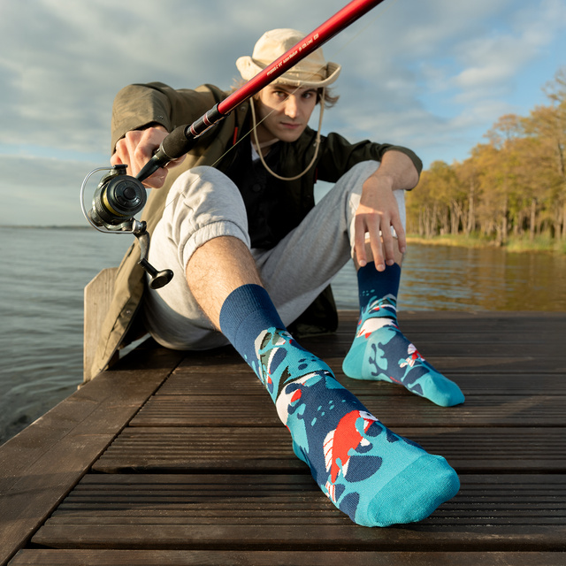 Pánské ponožky SOXO rybář - 2 páry