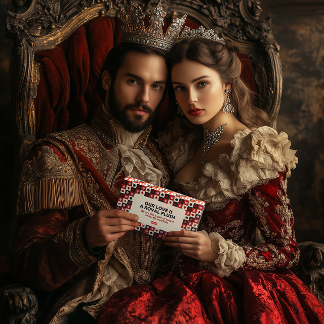 Barevné pánské ponožky SOXO Král a Královna