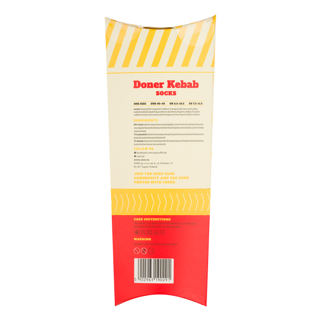 Pánské ponožky SOXO wrap v balení - 2 páry