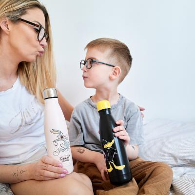 Termo láhev 500ml Černá | odolná a praktická | Warner Bros | Daffy