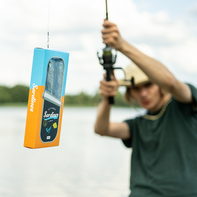 Pánské ponožky SOXO sardinky v balení