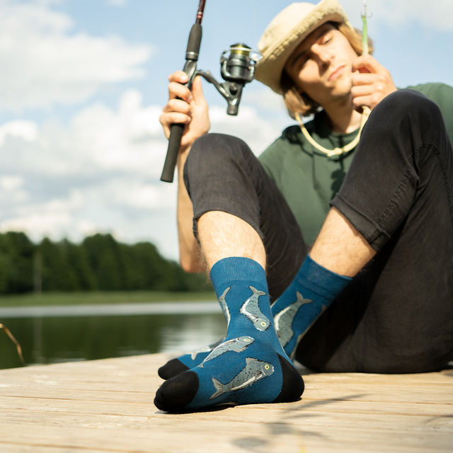 Pánské ponožky SOXO sardinky v balení