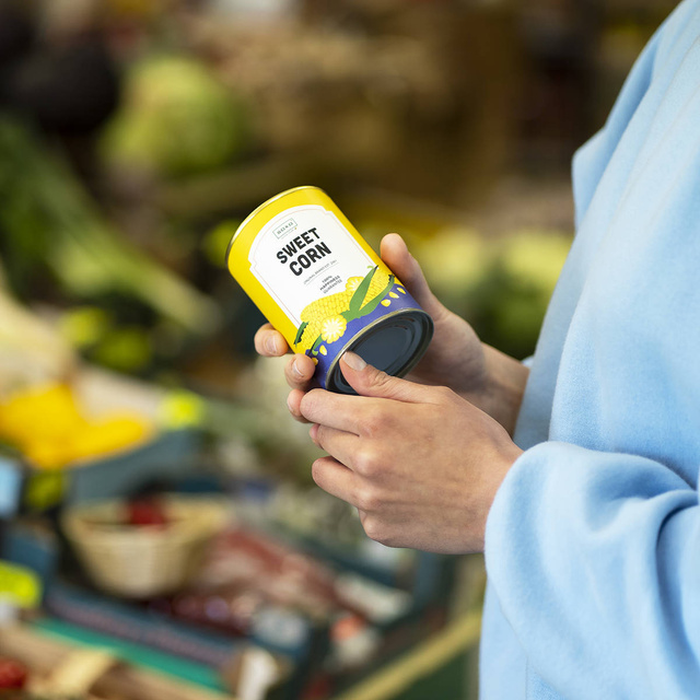 Dámské ponožky SOXO kukuřice z konzervy