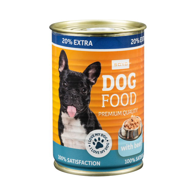 Pánské dámské ponožky SOXO buldok v plechovce