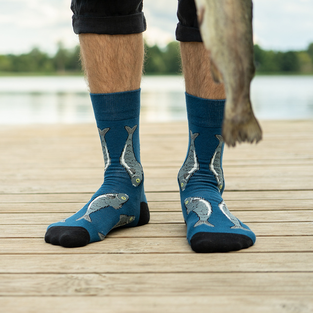 Pánské ponožky SOXO sardinky v balení