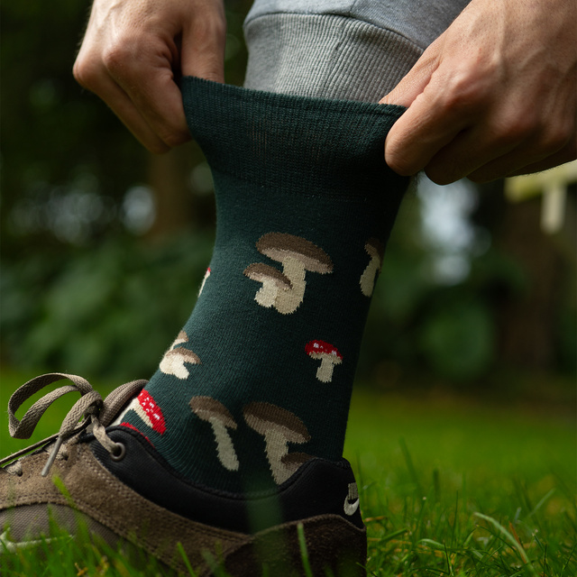 Barevné pánské ponožky SOXO GOOD STUFF bavlněné houby