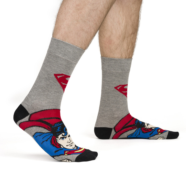 Pánské ponožky SOXO Superman DC COMICS - 4 páry