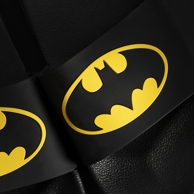 Prémiové dámské pánské plážové pantofle SOXO BATMAN | Ideální pro letní dovolenou a koupaliště | Guma