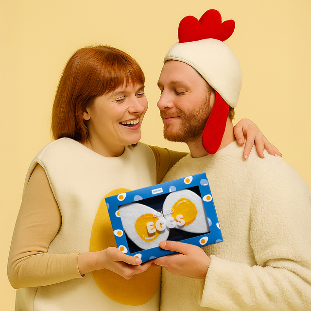 Pánské ponožky SOXO vejce na tvrdo