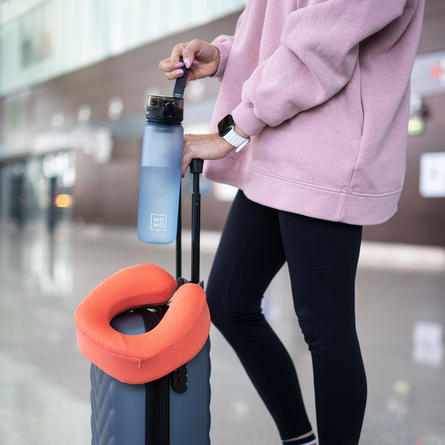 OUTLET Láhev na vodu 1000 ml MOMO WAY Blue Super Papa