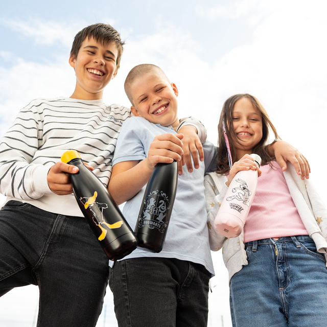 Termo láhev 500ml Černá | odolná a praktická | Harry Potter | Bradavice