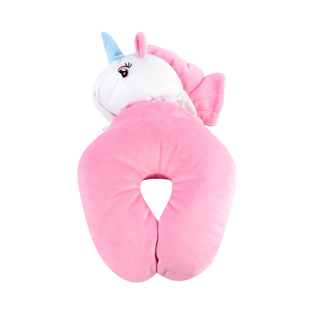 MOMO WAY jednorožec multifunkční cestovní polštář | croissant | měkký polštář na krk