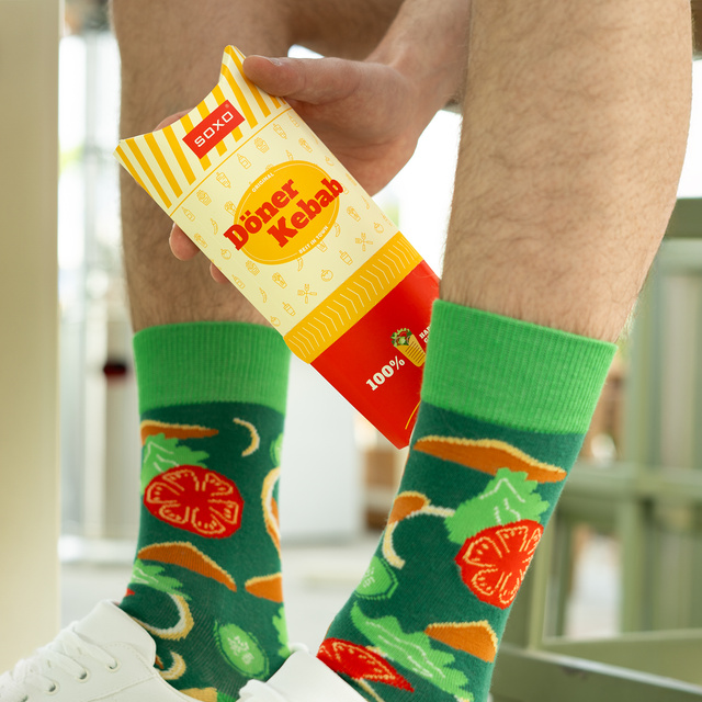 Pánské ponožky SOXO wrap v balení - 2 páry