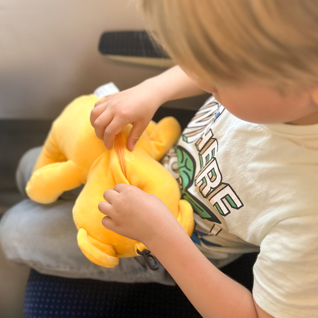 MOMO WAY medvídek multifunkční cestovní polštářek | croissant | polštář na krk