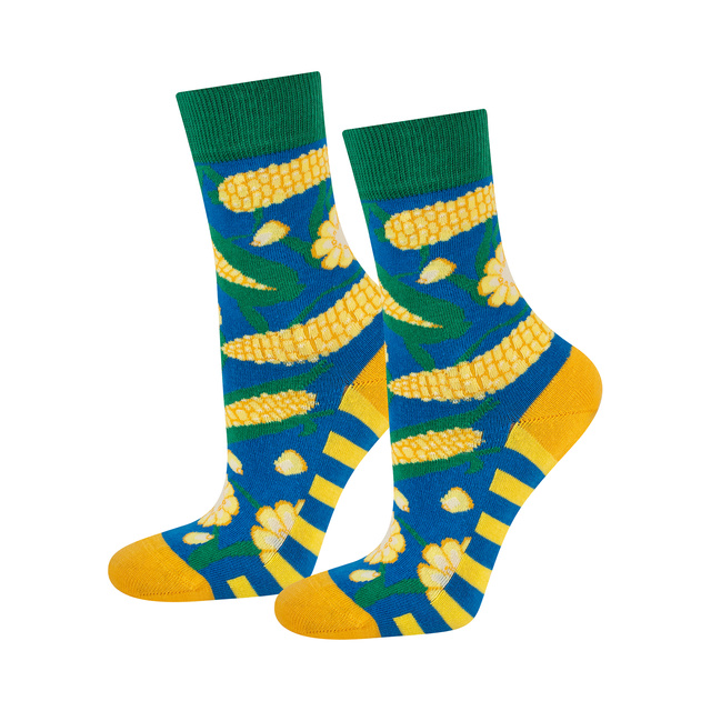 Dámské ponožky SOXO kukuřice z konzervy