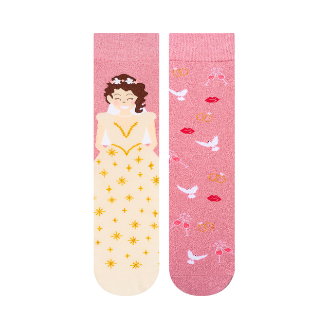 Dámské a pánské ponožky SOXO manžel a manželka v balení – 2 páry